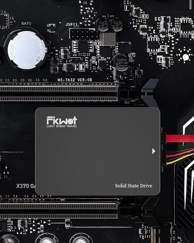 Fikwot FX812 1TB SSD SATA III 2.5" 6GB/s, 3D NAND TLC, 70% SLC Cache, Up to 560MB/s, Compatible with Laptop & PC Desktop in Saudi Arabia
