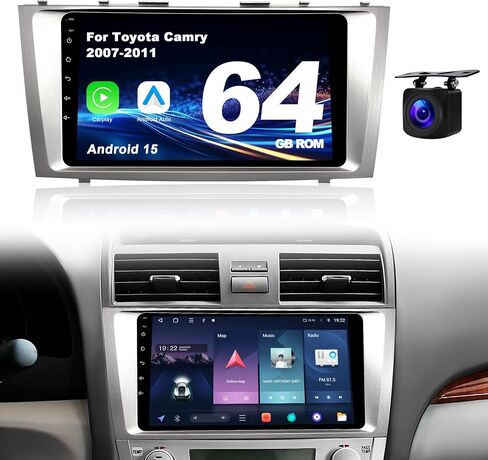9.1'' 4GB & 64GB Android 15 Car Radio for Toyota Camry 2007-2011 in Saudi Arabia