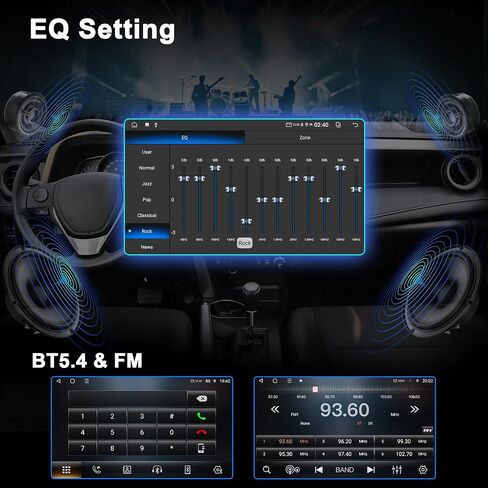 9.1'' 4GB & 64GB Android 15 Car Radio for Toyota Camry 2007-2011 in Saudi Arabia