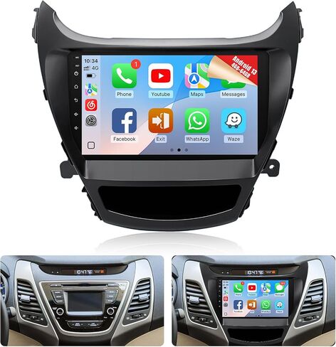Naifay 8Core 64G Android 13 Car Stereo for Hyundai Elantra 2014 2015 2016 in Saudi Arabia