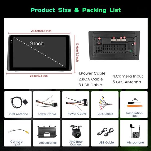 Android 15 Car Stereo for Kia Soul 2010-2013 9" in-Cell Touchscreen in Saudi Arabia