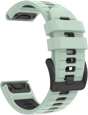أشرطة ساعة Quickfit 22 مم لـ Garmin Fenix ​​8 47mm 7 pro sapphire Solar 6 5 Epix Gen 2 47 Forerunner 970 965 955 945 Instinct 2 استبدال حزام رياضي من السيليكون الناعم in Kuwait