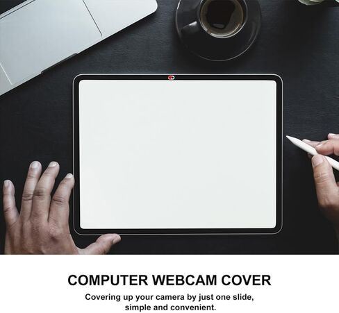 DECHOUS Webcam Cover Slide Privacy Protection Laptop for 4pcs 4pcs Heart Pattern, Strong Adhesive, Thin Abs Design for Data Safety and Tablet in Kuwait