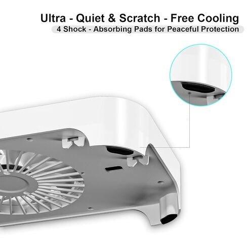 X3 USB Cooling Fan, 18dB Ultra-Quiet 140mm USB PC Fan with Built-in Cable & One-Touch Switch for Router, Receiver, Amplifier, DVR, PlayStation, Xbox, Computer Cabinet Electronics Cooling in Saudi Arabia
