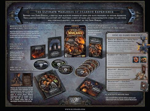 World of Warcraft: Warlords of Draenor Collector's Edition - PC/Mac in Saudi Arabia