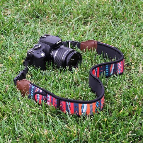 USA Gear Camera Sleeve (Southwest) + Camera Neck Strap (Southwest) - Bundle in Saudi Arabia