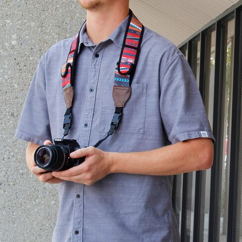 USA Gear Camera Sleeve (Southwest) + Camera Neck Strap (Southwest) - Bundle in Saudi Arabia