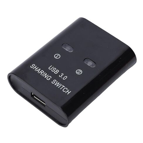 USB 3.0 Switch with Switching for 2 Computers, HighSpeed 5Gbps Data Transfer, Plug and Play Printer Sharing KVM Switch with Keyboard and Mouse Sharing in Saudi Arabia