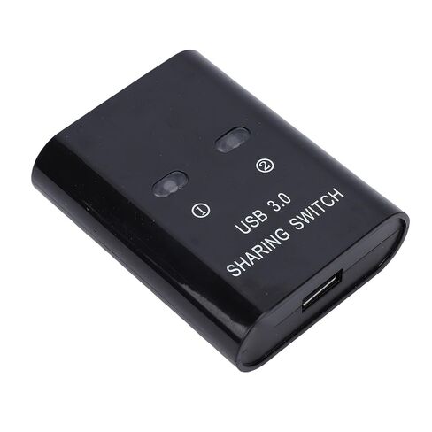 USB 3.0 Switch with Switching for 2 Computers, HighSpeed 5Gbps Data Transfer, Plug and Play Printer Sharing KVM Switch with Keyboard and Mouse Sharing in Saudi Arabia