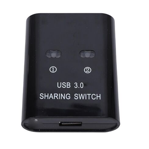USB 3.0 Switch with Switching for 2 Computers, HighSpeed 5Gbps Data Transfer, Plug and Play Printer Sharing KVM Switch with Keyboard and Mouse Sharing in Saudi Arabia