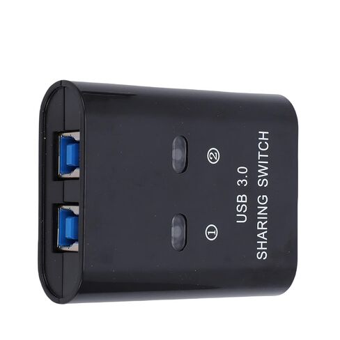 USB 3.0 Switch with Switching for 2 Computers, HighSpeed 5Gbps Data Transfer, Plug and Play Printer Sharing KVM Switch with Keyboard and Mouse Sharing in Saudi Arabia