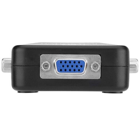VGA Video Switch, 2 Ports, Manual Switch Box, USB 2.0 KVM Switch, Online Games, Supports ABS 3.7 x 4 x 0.9 Inch (Bite) in Saudi Arabia