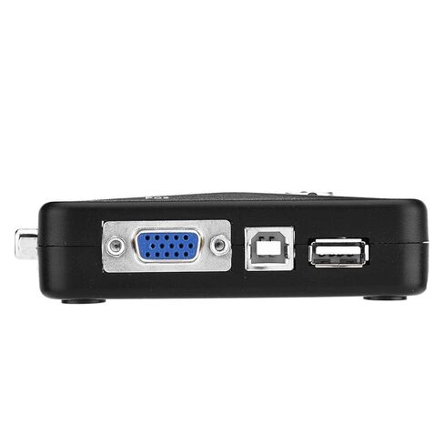 VGA Video Switch, 2 Ports, Manual Switch Box, USB 2.0 KVM Switch, Online Games, Supports ABS 3.7 x 4 x 0.9 Inch (Bite) in Saudi Arabia