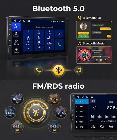 8 Core 6G 128G 5G WiFi Car Stereo for Honda Accord 2003-2007 in Saudi Arabia