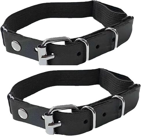 Leather Arm Bands for Men, Adjustable Upper Arm Strap with Metal Ring in Saudi Arabia