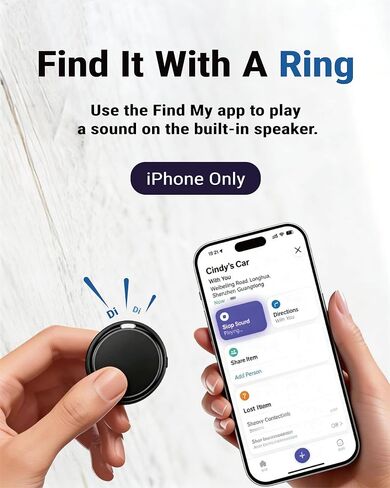 Cat Tracker Collar for iPhone, GPS Tracker Alternative, Find My APP in Kuwait