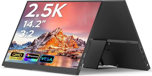 16 "شاشة محمولة OLED ، 3K 2880X1800 120Hz 0.1MS USB-C HDMI OLED MONTRY مع مديك رفيع للغاية 120 ٪ DCI-P3 مكبرات الصوت in Kuwait