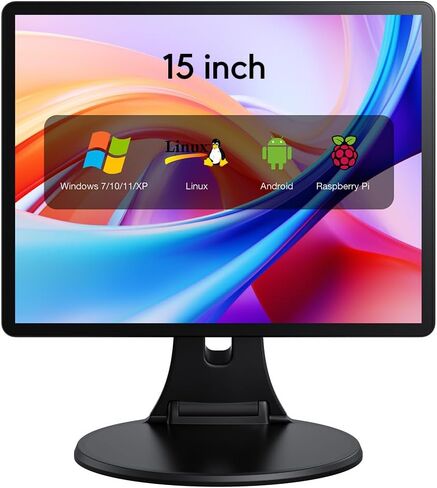 15.6 Inch Touch Screen Monitor, Industrial Grade POS Touch Monitor in Saudi Arabia