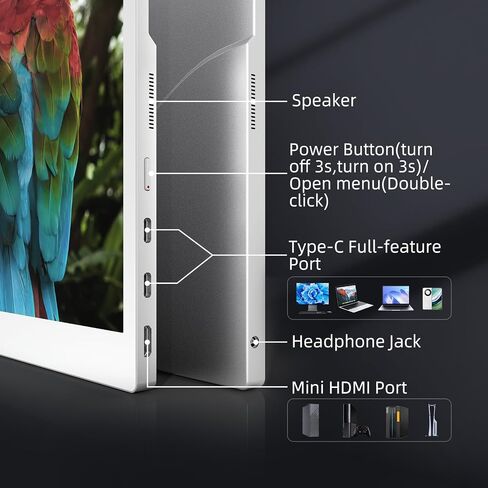 Bigme B13 13.3-Inch Color E-Paper Monitor, Remote Control Laptop Screen Extender in Saudi Arabia