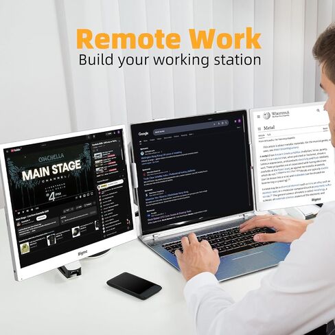 Bigme B13 13.3-Inch Color E-Paper Monitor, Remote Control Laptop Screen Extender in Saudi Arabia