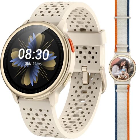 Quican Smart Watches for Women & Men, Compatible with iPhone & Android in Saudi Arabia