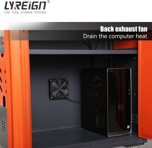 Desktop Mobile Cart with Monitor Mount Industrial Computer Cabinet in Saudi Arabia