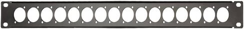 1U Rack Panel for 19" Standard Rackmount & 12 D-Series Connector in Saudi Arabia