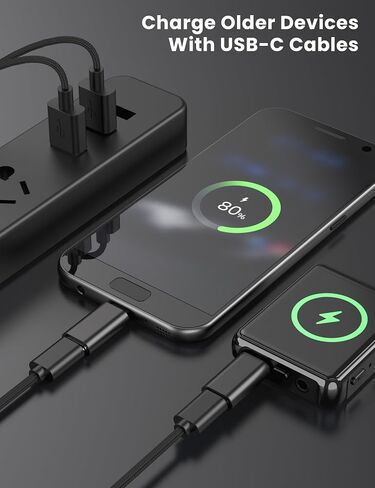 6 عبوات من محول USB C إلى Micro USB ومحول USB صغير إلى USB C in Kuwait
