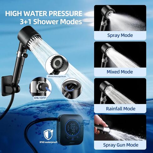 Portable Shower for Camping, IPX8 Filtered Camping Shower in Saudi Arabia