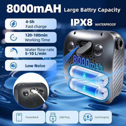 Portable Shower for Camping, IPX8 Filtered Camping Shower in Saudi Arabia