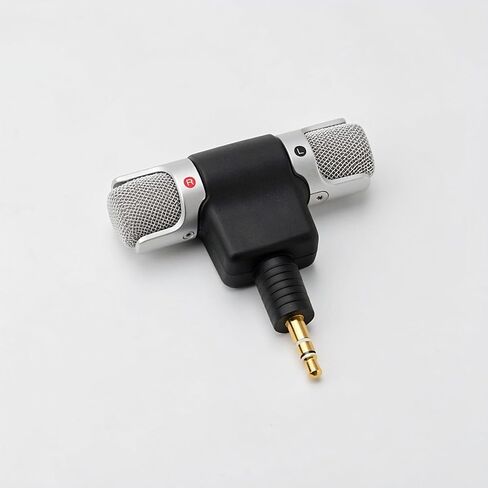 2pcs Mini Stereo Laptop Microphone 3.5mm Plug in Online Classes in Saudi Arabia