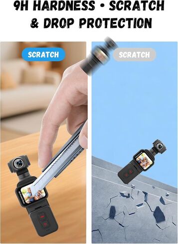 [2+2 Pack] for YONDENE MZXJ-1088 Pocket Camera 5K Hydrogel Film Screen Protector. Self-Healing Anti-Scratch Bubble Free Easy Installation. in Kuwait