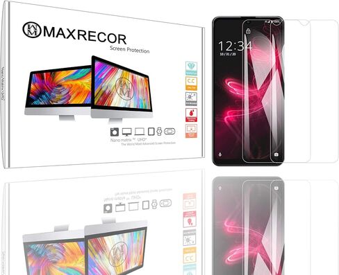 Screen Protector Designed for Casio EXILIM Card EX-S100 Digital Camera - Maxrecor Nano Matrix Crystal Clear (Dual Pack Bundle) in Kuwait