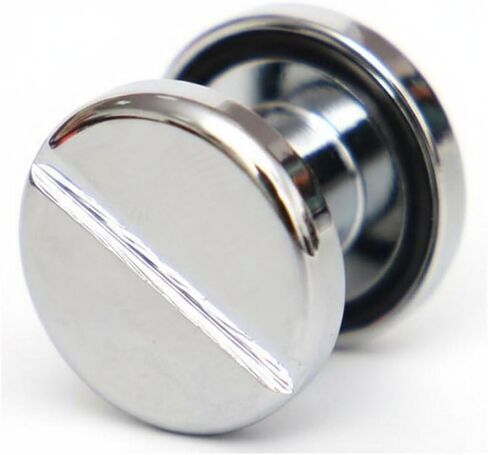 Diving Equipment Fastener Brass Accessory Backplate Screw Harness Hardware Scuba Book Screw with Secure Fit for Technical Backplate Integration, Bright Chrome in Kuwait