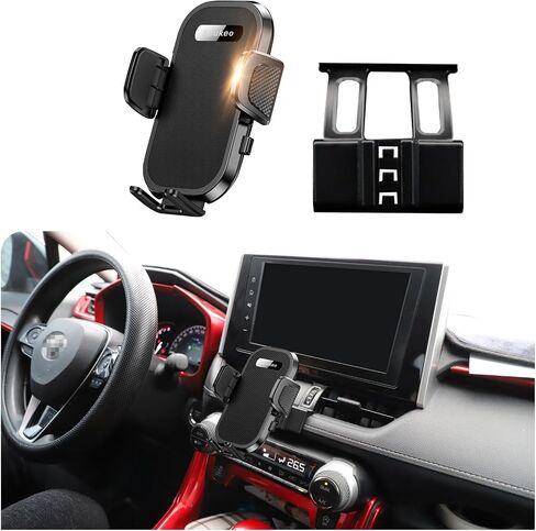 Upgraded Car Phone Holder Fits for Toyota RAV4 2006-2012 Auto Accessories,Cradles Adjustable Cell Phone Mount for 4-7 in Phones in Kuwait