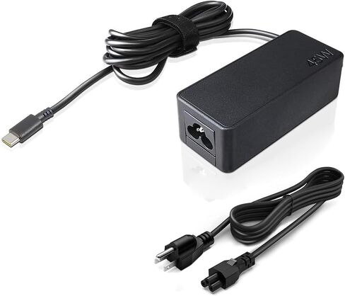 45W USB-C Charger for Lenovo ThinkPad T15 20S6 20S7 Laptop Power Supply Adapter Cord in Kuwait