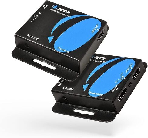 OREI HDMI to Ethernet 4K Extender 230ft - Loop Out, One-Way IR PoC HDCP 1.4 in Saudi Arabia
