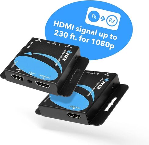 OREI HDMI to Ethernet 4K Extender 230ft - Loop Out, One-Way IR PoC HDCP 1.4 in Saudi Arabia