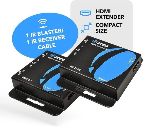 OREI HDMI to Ethernet 4K Extender 230ft - Loop Out, One-Way IR PoC HDCP 1.4 in Saudi Arabia
