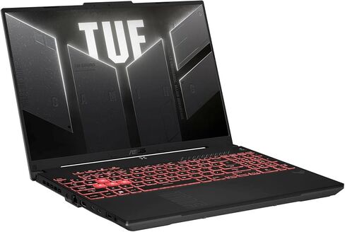 ASUS TUF Gaming A16 Laptop: AMD Ryzen 7 7445HS, 16" Full HD+ 145Hz Display, NVIDIA GeForce RTX 4050, 24GB DDR5 RAM, 512GB SSD, Backlit Keyboard, Windows 11 in Kuwait