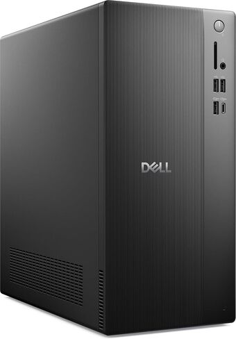 Dell ECT1250 Tower Desktop Computer - Intel Core Ultra 5 225 Processor, 16GB DDR5 RAM, 2TB NVMe SSD, Intel UHD Graphics, Wi-Fi 6 & Bluetooth 5.4, Keyboard & Mouse, AI Copilot, Windows 11 Home in Kuwait