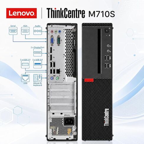 Lenovo ThinkCentre M710S SFF Desktop, 6th Gen Intel Core 3.70GHz (Renewed) in Kuwait