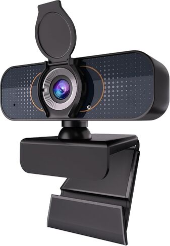 1080P USB-A Webcam with Privacy Cover and Universal Clip in Kuwait