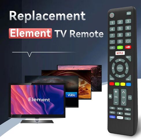 New Replacement Element TV Remote Control for Element Smart TV E4SFT5517 E4SW5518 E4SFT5017 ELSW3917BF E4SFT5017 in Saudi Arabia
