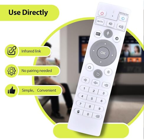Remote Control for Ubox Set-Top Box Ubox10 Ubox11 Ubox12 PRO MAX in Kuwait