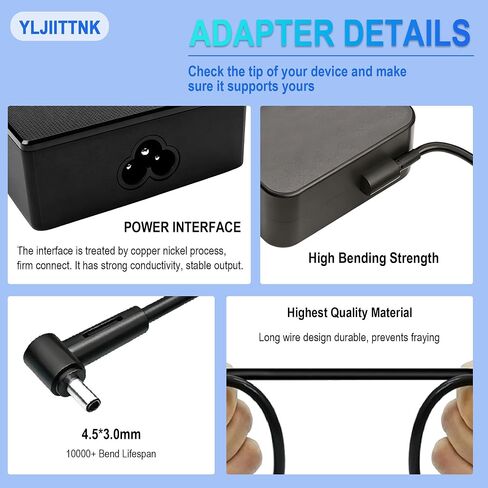 90W Laptop Charger for ASUS Vivobook m1603q ExpertBook 4.5x3.0mm 19V 4.74A in Kuwait