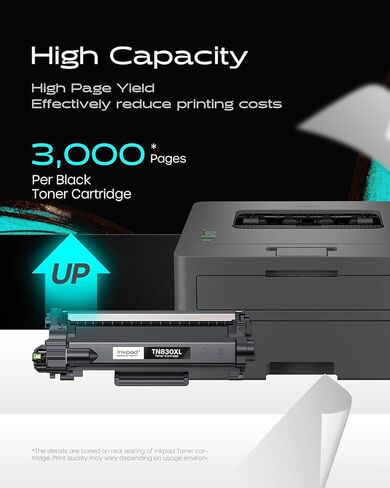 TN830XL TN830 Toner Cartridges for DCP-L2640DW HL-L2460DW, 2 Pack Black in Saudi Arabia