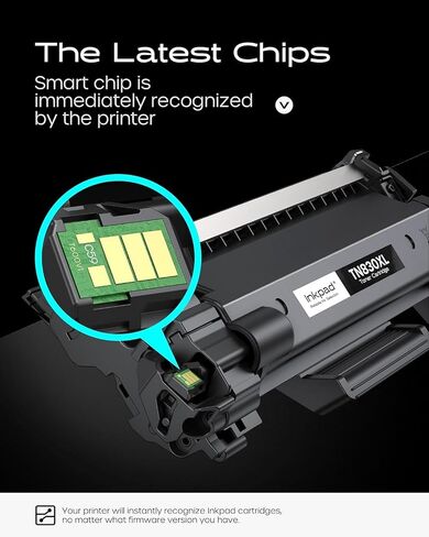 TN830XL TN830 Toner Cartridges for DCP-L2640DW HL-L2460DW, 2 Pack Black in Saudi Arabia