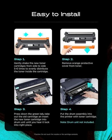 TN830XL TN830 Toner Cartridges for DCP-L2640DW HL-L2460DW, 2 Pack Black in Saudi Arabia