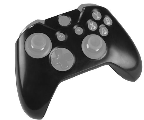 Gioteck Controller Skin Plus Black with Built-in Battery in Kuwait
